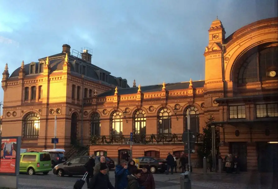 Train station in Germany